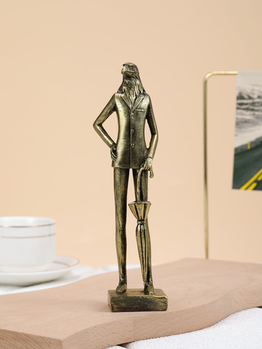 1pc Figure Design Decoration Craft - Multicolor - View 1