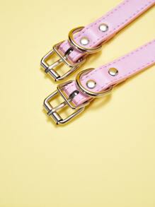 1pc Random Cat Pendant Pet Collar - Pink - View 6