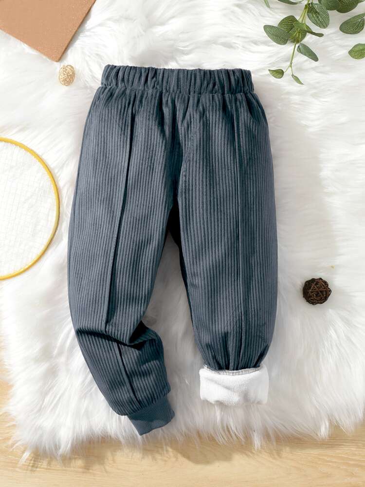 Young Boy Seam Detail Thermal Pants