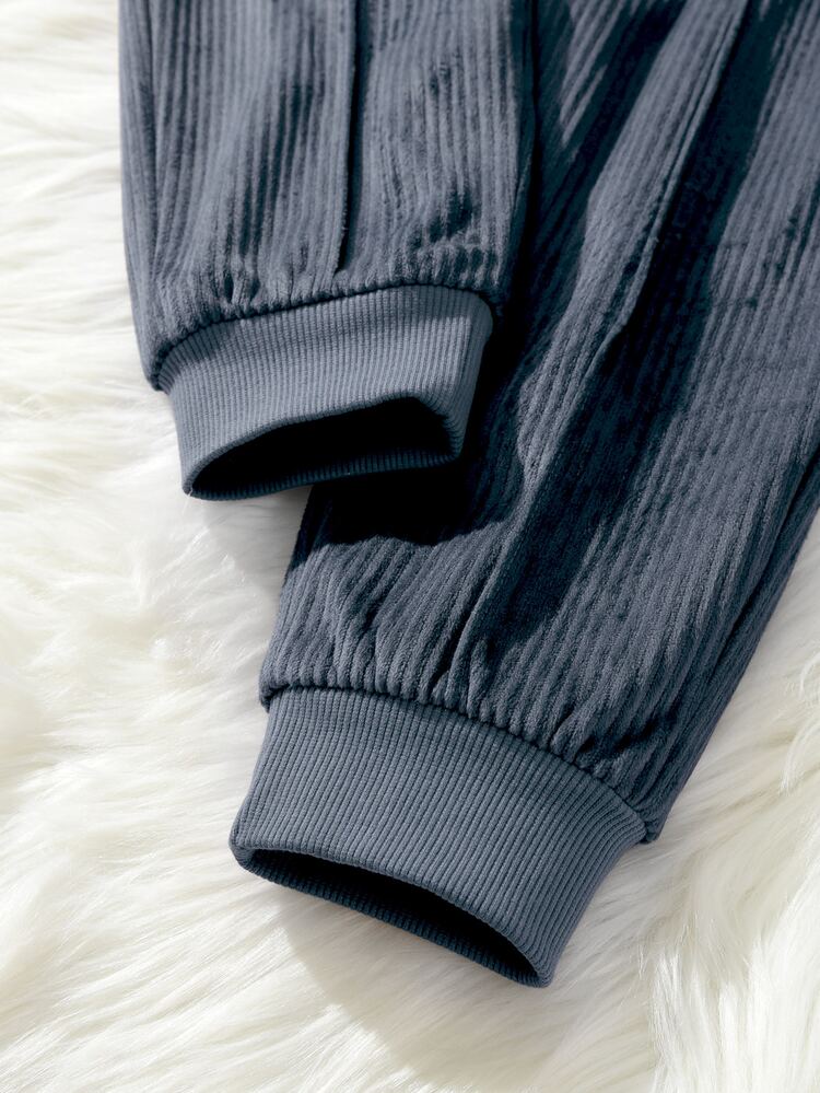 Young Boy Seam Detail Thermal Pants