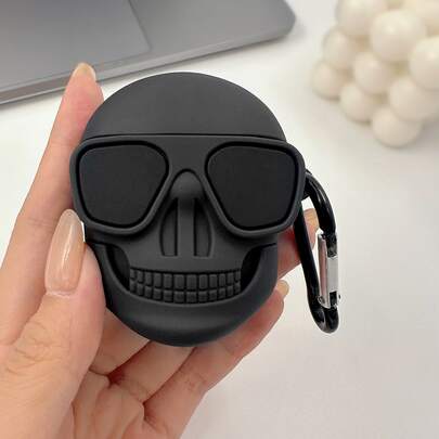 Ốp silicon hình bộ xương Apple ngộ nghĩnh, thiết kế độc đáo, tương thích với , phong cách grunge, quà tặng sinh nhật.