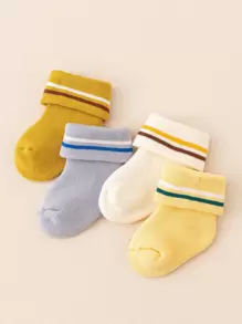 Baby 4pairs Striped Socks