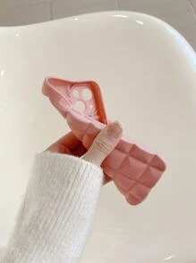 Puffer Phone Case - Pink - View 2