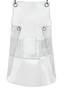 1pc Clear Apron - Clear - View 2
