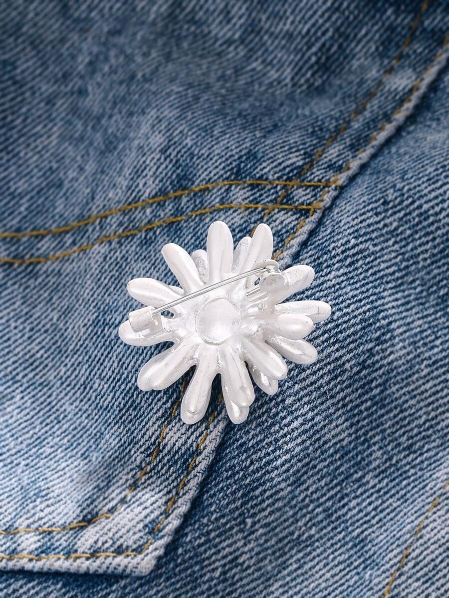 Flower Design Brooch SHEIN USA
