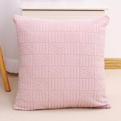 Geometric Tufted Cushion Cover Without Filler