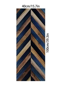 Giấy dán tường hoa văn bằng gỗ 1roll - Nhiều màu - Xem 3