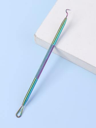 YUANDU 1 件不锈钢彩色钛金黑头粉刺去除针、黑头去除器、美容、护肤品、水疗、自我护理、护肤工具、面部护理、美容师用品、皮肤、洗面奶、面部