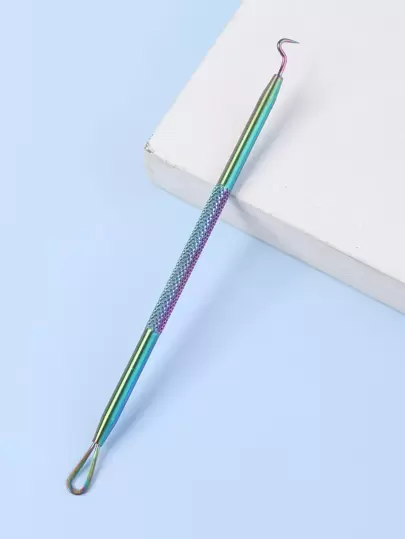 YUANDU 1 件不锈钢彩色钛金黑头粉刺去除针、黑头去除器、美容、护肤品、水疗、自我护理、护肤工具、面部护理、美容师用品、皮肤、洗面奶、面部