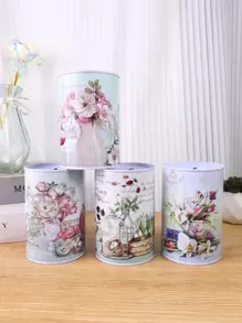 1 st blommönster slumpmässiga pengalåda bästa gåvor - Multifärgad - Visa 1