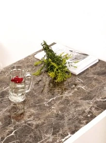 1sheet Marble Pattern Self Adhesive Wall Paper - Multicolor - View 3