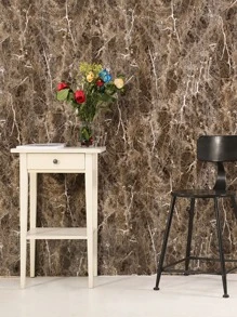 1sheet Marble Pattern Self Adhesive Wall Paper - Multicolor - View 4