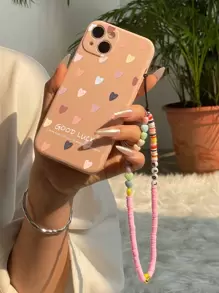 心形图案手机壳带挂绳适用于 iPhone 11、iPhone 13、iPhone 14 Pro Max - 彩色 - 查看 2