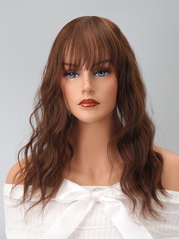 Long Curly Synthetic Hair Topper SHEIN USA