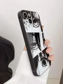 ROMWE J-Fashion Funda para móvil niño de dibujos animados con estampado - Multicolor - Ver 2