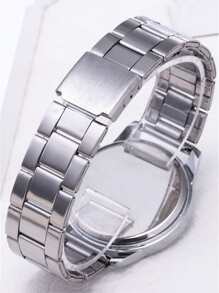 Bộ đồng hồ nữ, trang sức và đồng hồ, đồng hồ kết hợp, lựa chọn tốt nhất làm quà tặng cho bạn gái, mẹ, người yêu và những người khác - Bạc - Xem 4