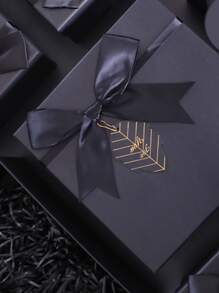 8个礼品包装蝴蝶结、8个标签和8个别针 - 彩色 - 查看 5