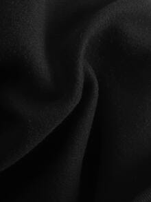 Manfinity Men Floral Print Sweatshirt & Drawstring Waist Sweatpants - Black - View 6