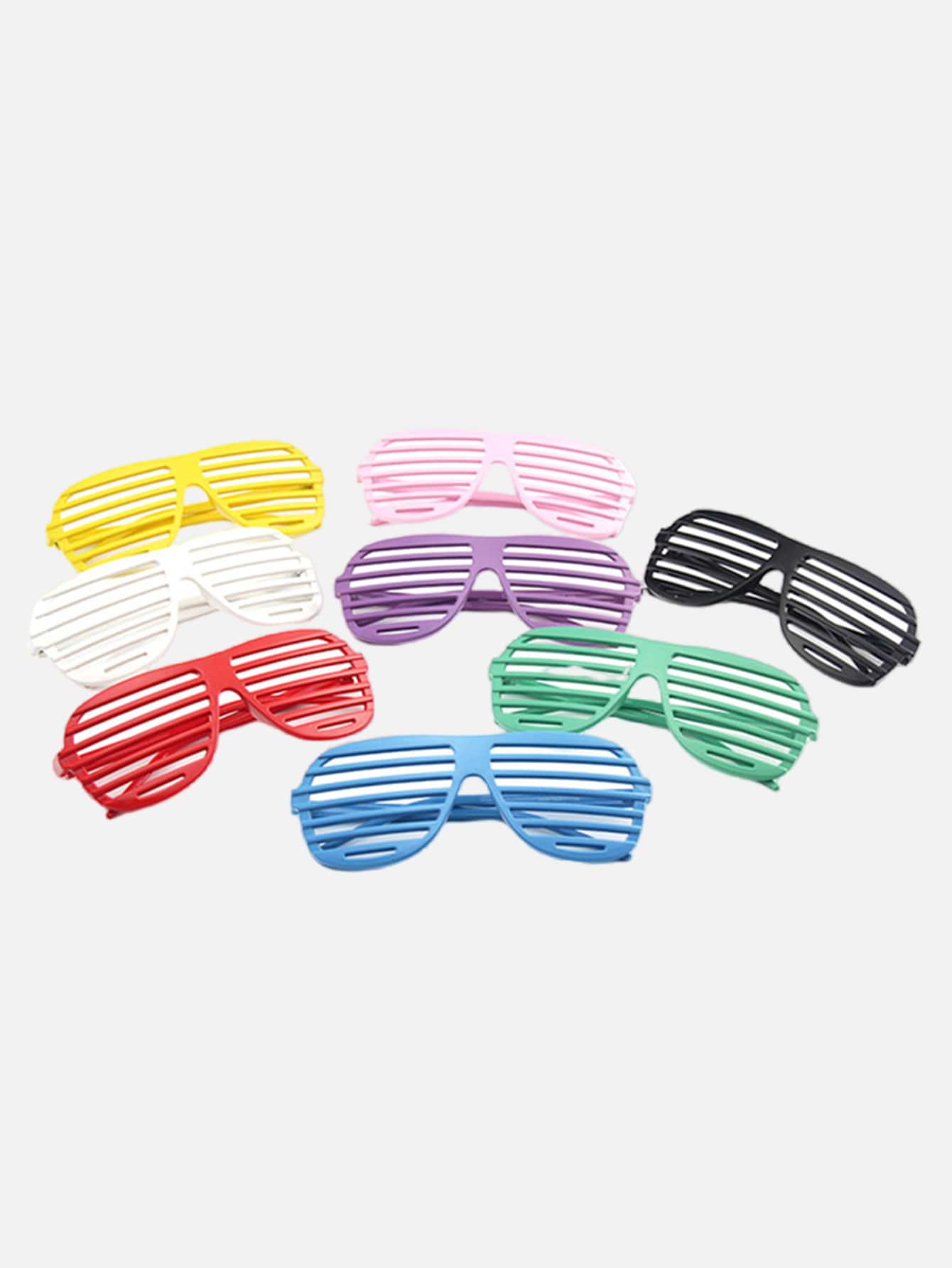 1 pieza Gafas de color al azar fiesta - Multicolor - Ver 1