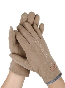 1pair Minimalist Gloves - Camel - View 1