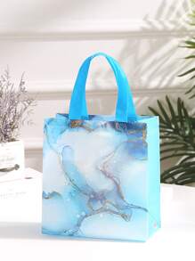 4pcs Marble Print Gift Bag - Multicolor - View 4
