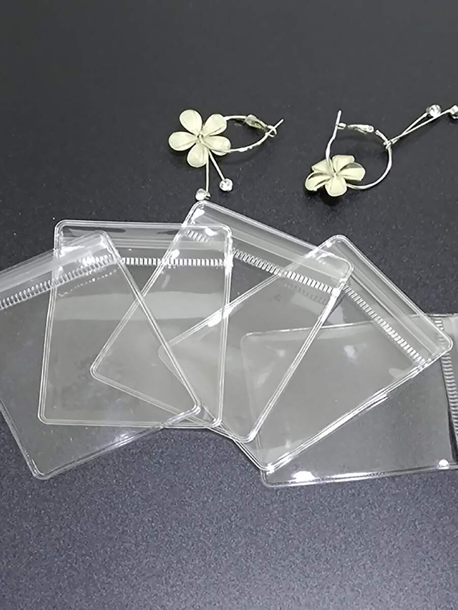 20入組透明首飾收納戒指耳環便攜包