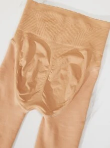 Medias unicolor minimalista - Albaricoque - Ver 2