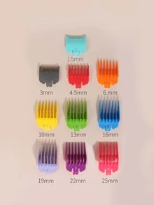 A Set Of Colorful Electric Push Caliper Positioning Combs (10 Pieces Set) - Multicolor - View 3