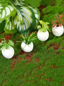 4入組植物設計園林裝飾擺件