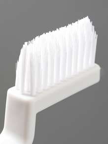 1pc Solid Gap Cleaning Brush - White - View 4