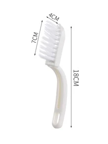 1pc Solid Gap Cleaning Brush - White - View 5