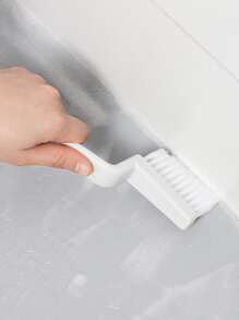 1pc Solid Gap Cleaning Brush - White - View 6