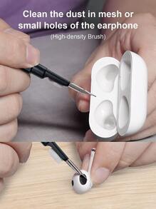 5pcs Earphone Cleaning Tool Set - Black - View 7