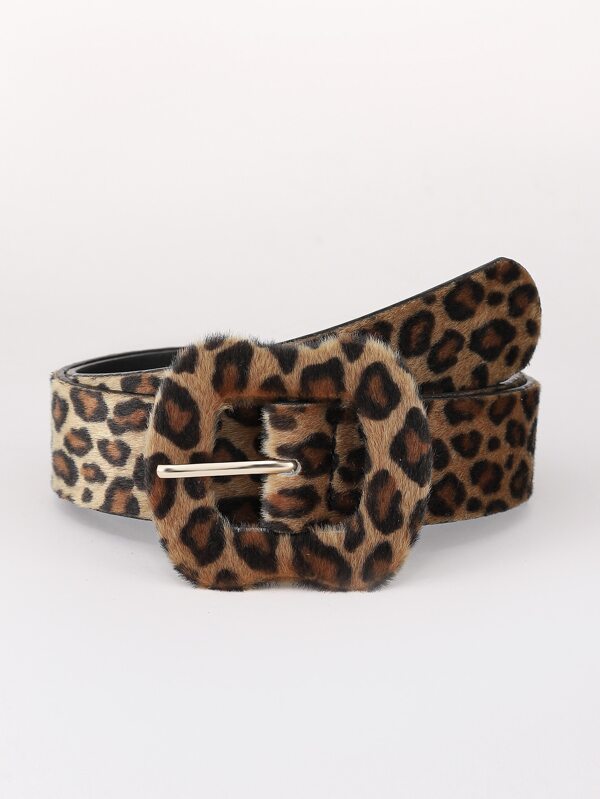Leopard Print Pattern Belt Summer, School
