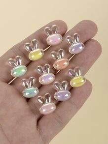 30入組兔子DIY首飾配件 - 彩色 - 查看 4