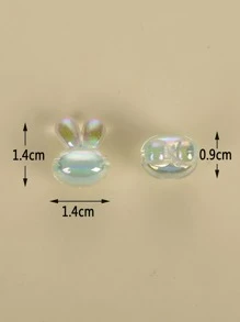 30入組兔子DIY首飾配件 - 彩色 - 查看 5