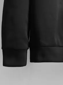Manfinity Homme Bộ hai mảnh Nam Dây kéo Túi Slogan Giải trí - Nhiều màu - Xem 7