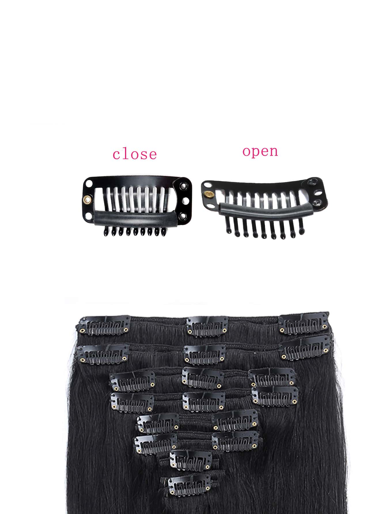 20pcs U-shaped Wig Clip