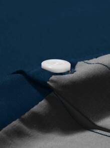 Manfinity Homme Men Two Tone Button Up Shirt - Multicolor - View 3