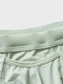 Men Solid Jockstrap Sexy Underwear - Mint Green - View 5