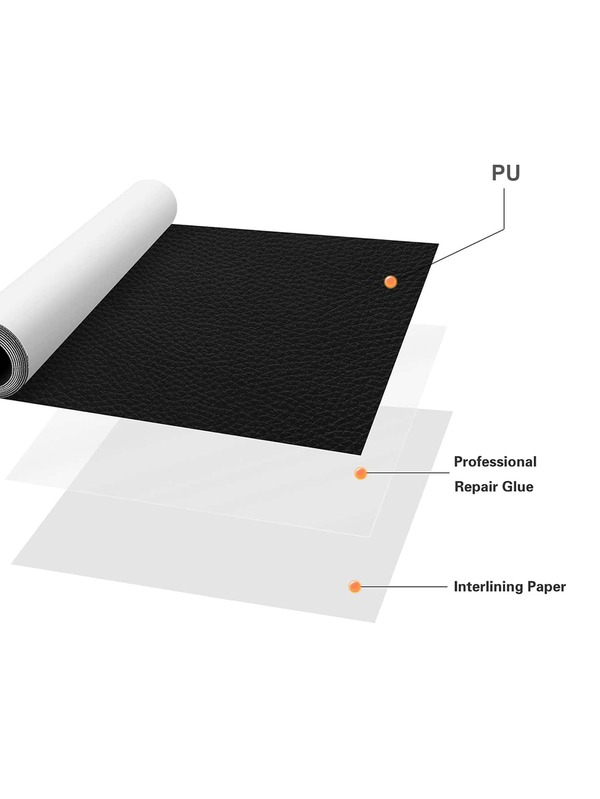 1pc 30*20CM Selfadhesive Car Seat Repair Patch SHEIN USA