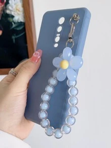 素色手機殼附帶繩子 - 藍色 - 查看 2