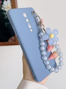 素色手機殼附帶繩子 - 藍色 - 查看 4