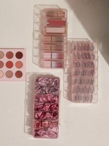 1个 BASIC LIVING 品牌定制隐形眼镜收纳盒 - 粉色 - 查看 5