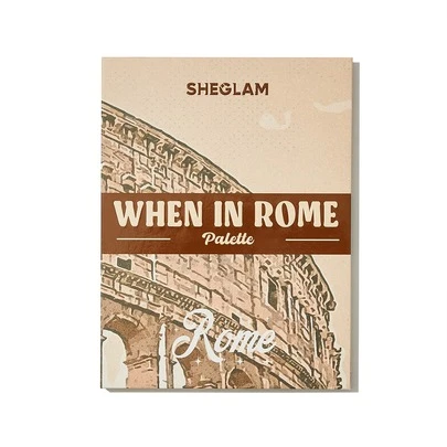 SHEGLAM When In Rome Palette 23 色閃光霧面眼影盤玫瑰中性色調珠光閃光持久高色素光滑可混合眼影促銷棕色眼影 品牌 美容 化妝 化妝品 適合女性與女孩 完美搭配夏季春季 Y2K 時尚 流行 生日 母親節禮物 假期 派對準備就緒 最佳顏色