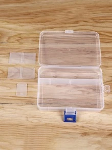 1pc Clear Jewelry Storage Box