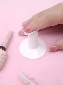 1pc Nail Art Practice Stand - White - View 2