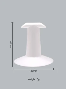 1pc Nail Art Practice Stand - White - View 4