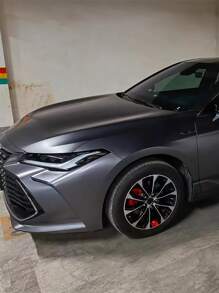 6 piezas Pegatinas de modificación de cubo de rueda de coche universal en rojo - Rojo - Ver 3