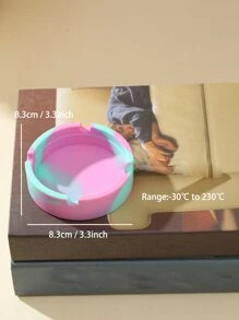 1入組紮染煙灰缸 - 彩色 - 查看 3